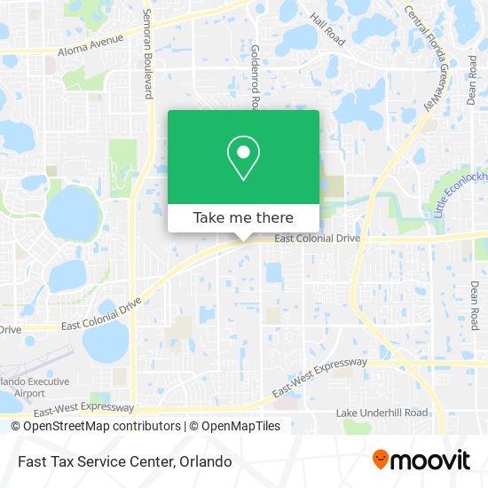 Fast Tax Service Center map