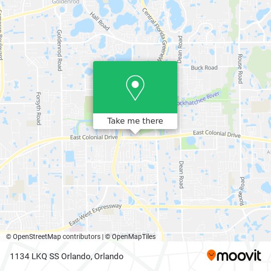 Mapa de 1134 LKQ SS Orlando