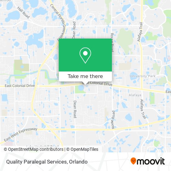 Quality Paralegal Services map