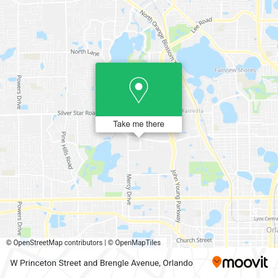 Mapa de W Princeton Street and Brengle Avenue