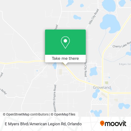 E Myers Blvd / American Legion Rd map