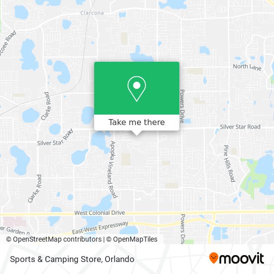 Sports & Camping Store map