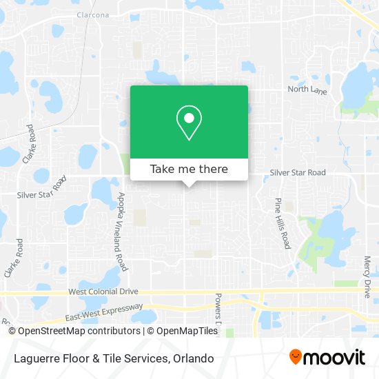 Laguerre Floor & Tile Services map