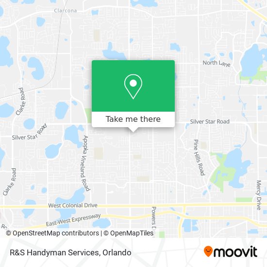 R&S Handyman Services map