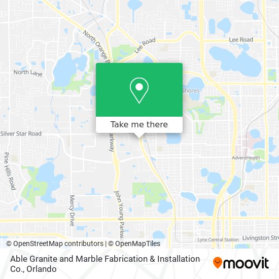 Able Granite and Marble Fabrication & Installation Co. map