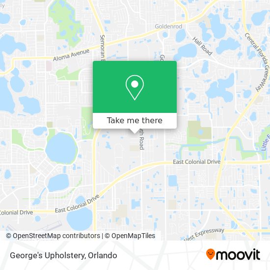 Mapa de George's Upholstery