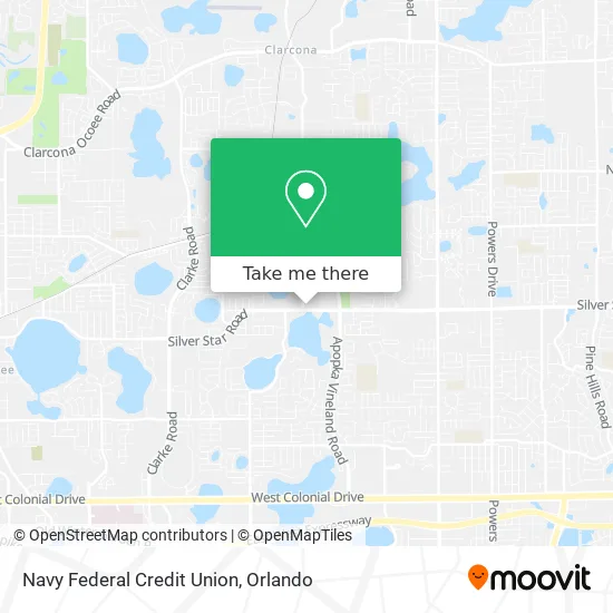 Navy Federal Credit Union map