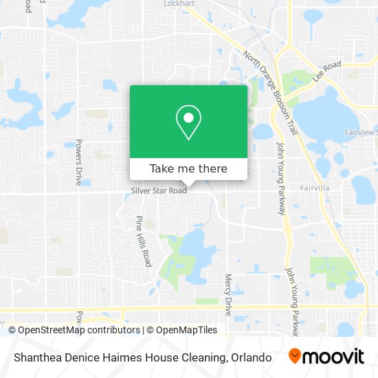Shanthea Denice Haimes House Cleaning map