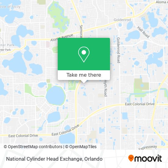 National Cylinder Head Exchange map
