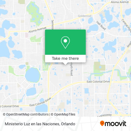 Mapa de Ministerio Luz en las Naciones