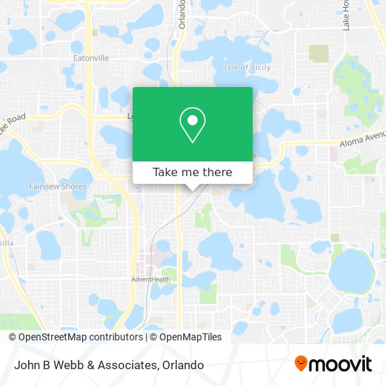 John B Webb & Associates map