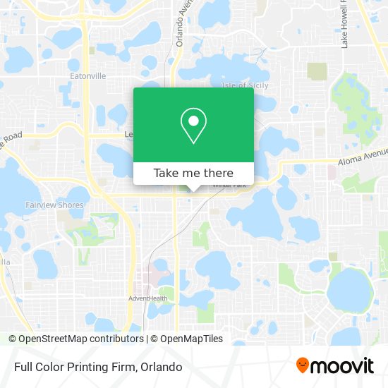 Full Color Printing Firm map