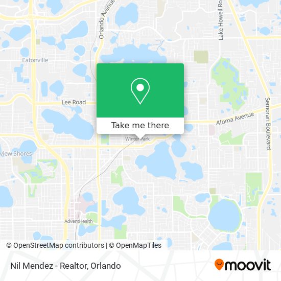 Nil Mendez - Realtor map