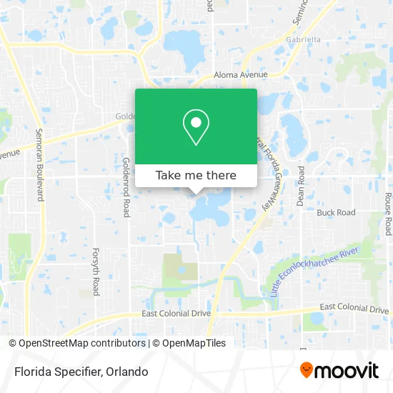 Mapa de Florida Specifier
