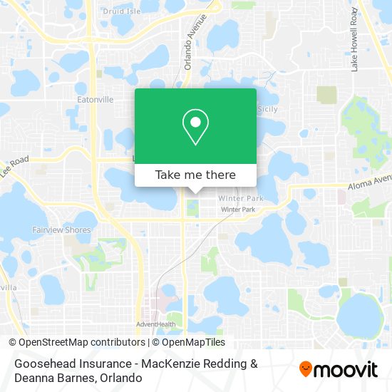 Mapa de Goosehead Insurance - MacKenzie Redding & Deanna Barnes