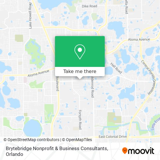 Brytebridge Nonprofit & Business Consultants map