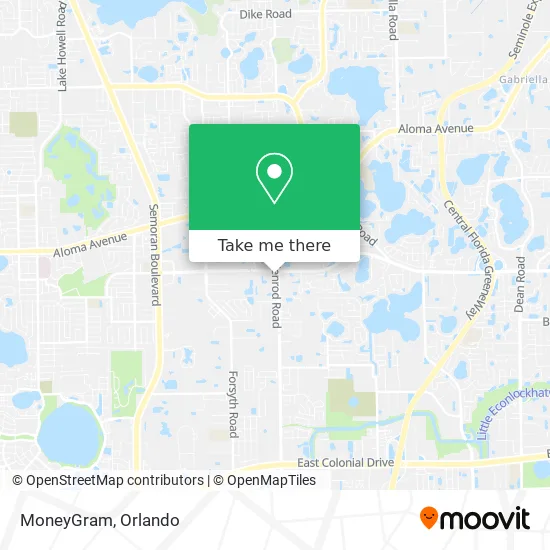 MoneyGram map
