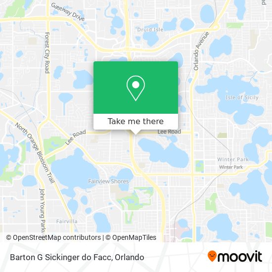 Mapa de Barton G Sickinger do Facc