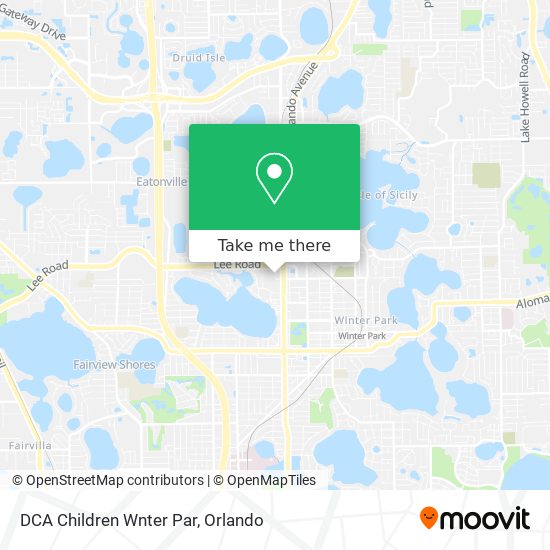 DCA Children Wnter Par map