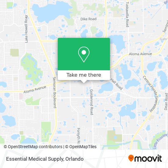 Mapa de Essential Medical Supply