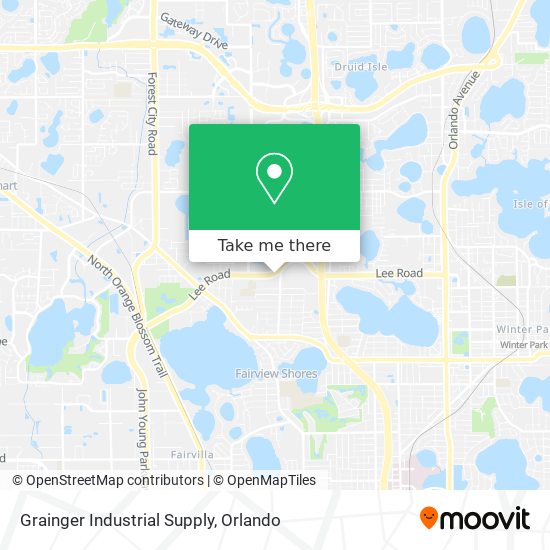 Grainger Industrial Supply map