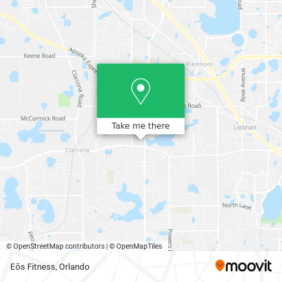 Mapa de Eōs Fitness
