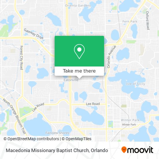 Mapa de Macedonia Missionary Baptist Church