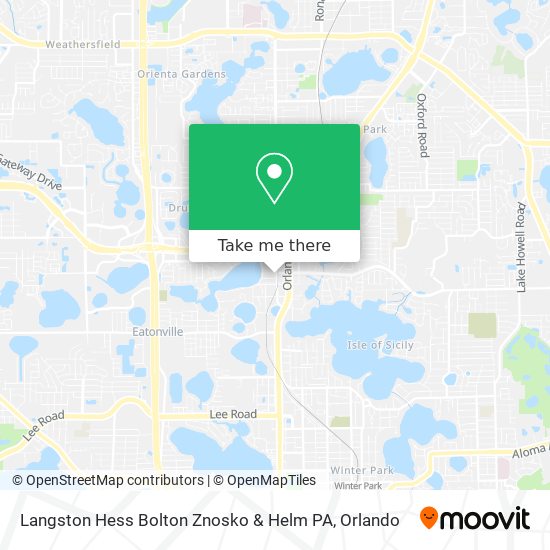 Langston Hess Bolton Znosko & Helm PA map