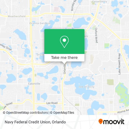 Navy Federal Credit Union map