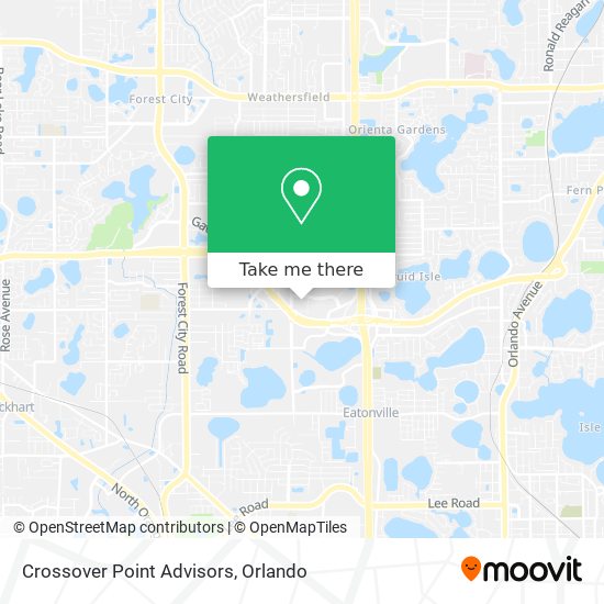 Crossover Point Advisors map