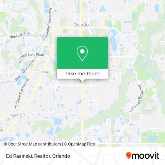 Mapa de Ed Rasinski, Realtor