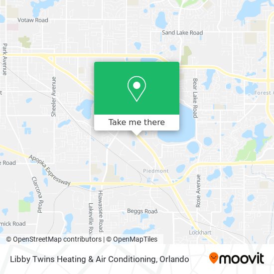 Mapa de Libby Twins Heating & Air Conditioning