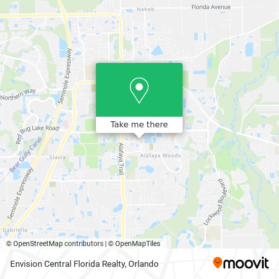 Mapa de Envision Central Florida Realty
