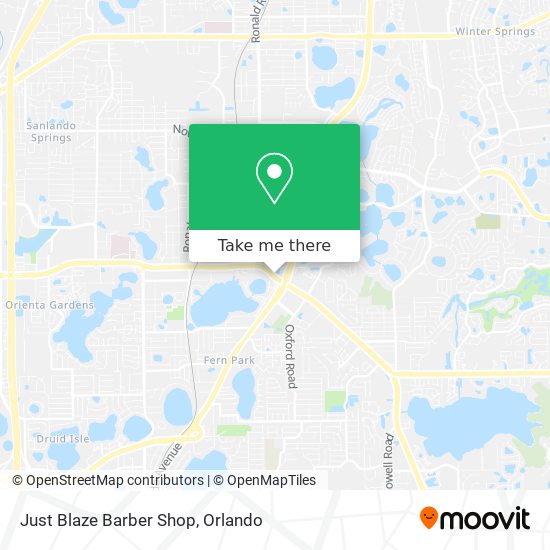 Mapa de Just Blaze Barber Shop