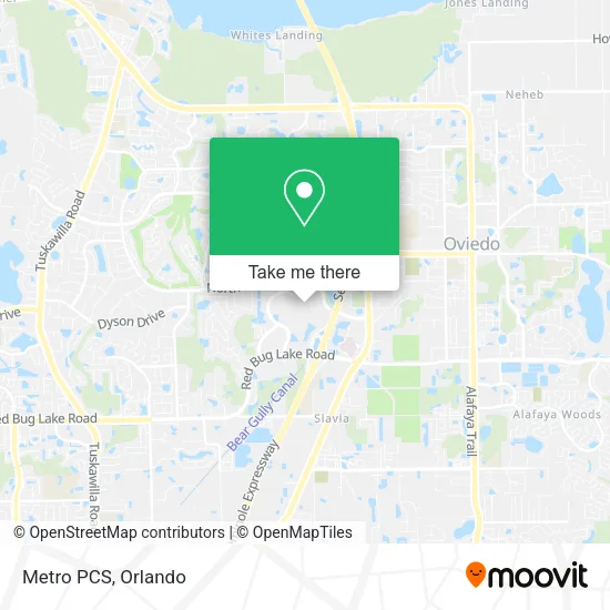 Mapa de Metro PCS