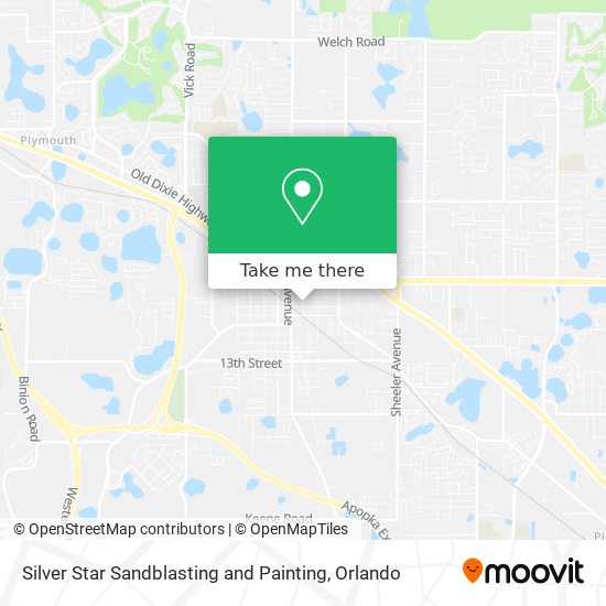 Silver Star Sandblasting and Painting map