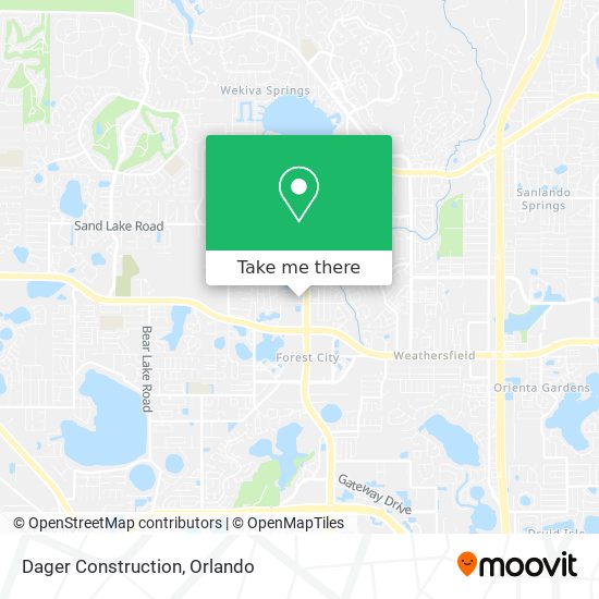 Mapa de Dager Construction