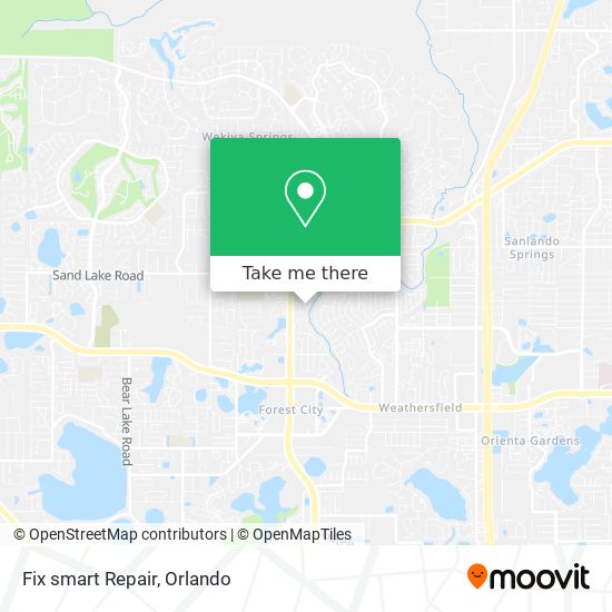 Mapa de Fix smart Repair