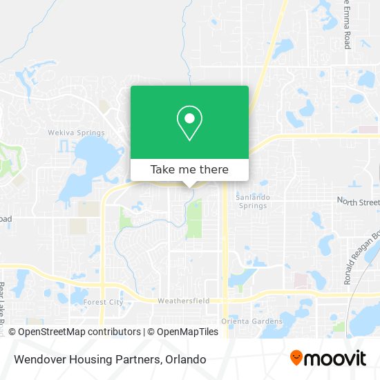 Mapa de Wendover Housing Partners