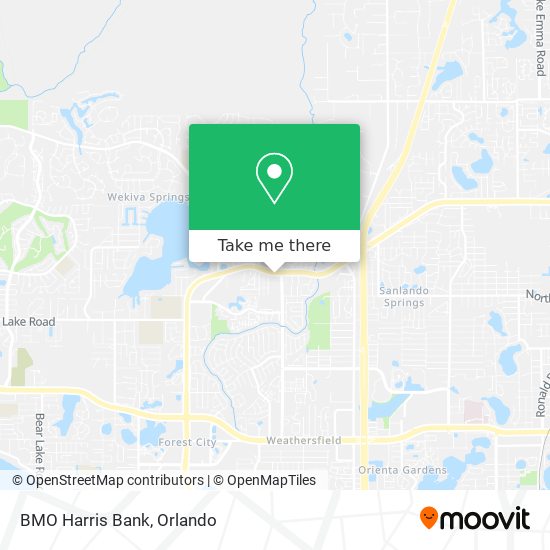 Mapa de BMO Harris Bank