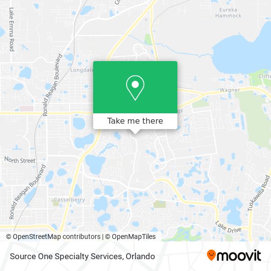 Mapa de Source One Specialty Services