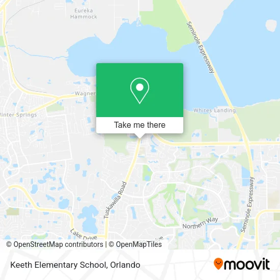 Keeth Elementary School map