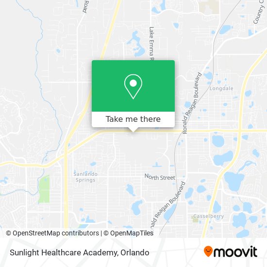 Sunlight Healthcare Academy map