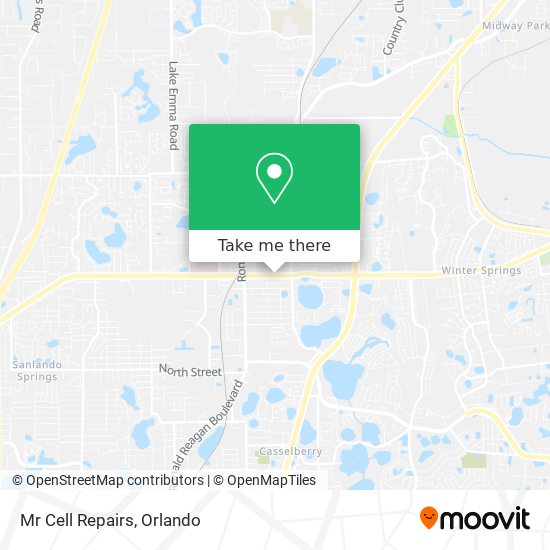 Mapa de Mr Cell Repairs