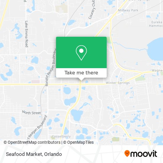 Mapa de Seafood Market