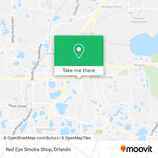 Red Eye Smoke Shop map