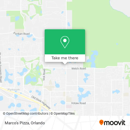 Marco's Pizza map