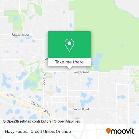 Navy Federal Credit Union map