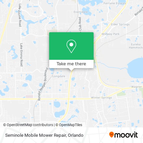 Seminole Mobile Mower Repair map