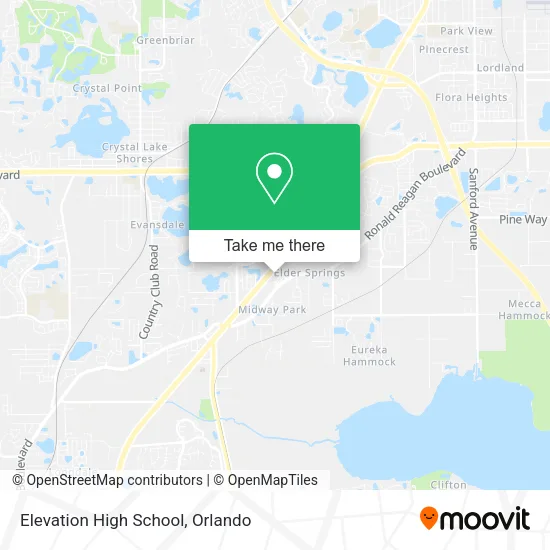 Mapa de Elevation High School